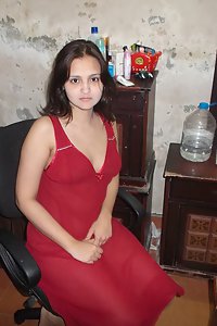 Indian Porno Red - Porn Pics Indian Bhabhi Sonia Red Dress Nude Show - Indian Porn Photos