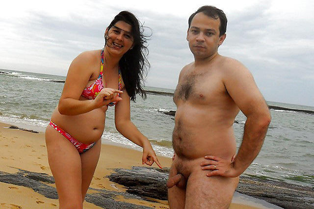Indian Couple Nude Beach Tour - Indian couple on vacation getting naughty - Indian Porn Photos